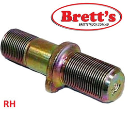 11181.094 RIGHT HAND RH WHEEL BOLT STUD FRONT STUD HINO FF1J RANGER 8 1996-2003  FF2H GRIFFON 1991-1996  GD1J RANGER 7 1996-2003  GD1J RANGER PRO 7 2003-2008  GD3H HARRIER 1991-1996  GD8J 1227 2008-2011