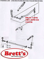SPEC 11344.517 DRAG LINK  DRAGLINK DAIHATSU DELTA STEERING ARM ROD  DAIHATSU DELTA DRAG LINK NARROW STD STANDARD CAB WITHOUT POWER STEER 1985- ONWARDS
