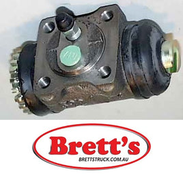 XXX ZZZ 11510.153 LH LEFT HAND FWD FORWARD REAR BRAKE WHEEL CYLINDER ASSY ASSEMBLY  FOR  DIAHATSU DELTA V24 V54 WITH SINGLE REAR WHEELS  JB2658 JB2658PM 13X0015 4757087305 47570-87305