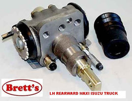 11510.251 LH LEFT HAND REAR FWD MAXI WHEEL CYLINDER FRR32 6HE1-TC 7.1L 2000-2003  FRR33 6HH1-N / 6HH1-S 8.2L 1996-2003  FRR34  6HK1T 7.8L 2003-2008  FSR32 16" MAXI BRAKE 6HE1- 7.1L 1992-1996