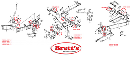 SPEC 12232.290 GEAR LINKAGE KIT BUSH SET OVERHAUL YOUR SLOPPY GEARSHIFT  ISUZU NPR NKR NPR58 NKR58 1985-1991 22 PCS