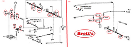 SPEC 12232.537 GEAR LINKAGE KIT BUSH AND SEAT SET OVERHAUL YOUR SLOPPY GEARSHIFT FOR  TOYOTA DYNA COASTER BUS BB BB10 BB10R 1979-1983 20 PCS