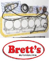 SPEC 13000.074 GASKET SET FOR HINO BC144 1985-    BUS    W06D    5.8L    1985-1999 CH160 1987-    BUS IMPORT    W06E    5.8L    1987- FC14*K  FC142K FC144 FC144K  FLEETER    W06D    5.8L    1985-1992 FC3W 1992-    MERLIN    W06E    6.0L    1992-1996