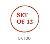 13205.100 SET OF 12  LINER SEALING ORING ENGINE EK100 FS270 HINO 11471-1400 11471-1450 S1147E0010