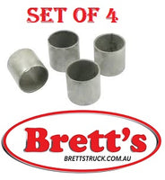 ZZZ 13245.018 SMALL END BUSH SET CANTER 4D31 6D31 PARALLEL  GUDGEON PIN BUSH ME012257 LITTLE END ENGINE BUSH MITSUBISHI FUSO JJB139 4D30/31/31-T P/B 37MMX 34.4MM X 38.6MM