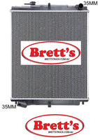 SPEC 14001.410 RADIATOR NISSAN UD TRUCK  MK150 MKA121 1999- FD46 FD46T 4.6L MKA 21400-35Z16 2140035Z16  21405-30Z08 21441-30Z05 21400-35Z15 2140530Z08 2140035Z16 NIS5247 , DAP258001-M00 , IKP 4N1103 WANO , NIS5246 NIS053 , NIS053PAC , 6115343NA