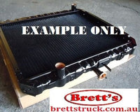 SPEC 14001.516 RADIATOR FOR TOYOTA BU61 DYNA 11B 3.0L 3L 9/1987- TOYOTA BU65 DYNA 11B 3.0L 3L 9/1987-1998  BU66 DYNA 14B 3.7L 9/1988- BU85 DYNA 13B 3.4L 9/1988-  BU88 DYNA 14B 3.7L 9/1988-1998  BU91 DYNA 14B 3.7L 9/1988-1998