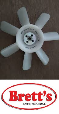ZZZ 14050.316 FAN BLADE 370MM 7 BLADE  MITSUBISHI CANTER  FB300 1986-8/1986 4D30 FE300 1986-8/1986 4D30 FE320 1986-8/1986 4D30 4D31  MD050475 , MD117617