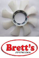 ZZZ 14050.318 FAN BLADE MITSUBISHI FUSO 8 BLADE 25261450502  ME293178  2502645900  MITS ROSA BUS D35   4D56T  L200 K14T 2.5D L300  D050475 ME293178   Ø 430m