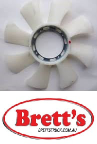 ZZZ 14050.318 FAN BLADE MITSUBISHI ROSA BUS BE436 1995-1998 BE438 1995-1998 BE439 1996-1998 BE449 1996-1998  BE459 1996-1998 BE635 1997-2012 BE636 1997-2000 BE637 1997-2012 BE639 1997-2009 BE63C 1999-2002 BE647 1997-2012 BE649 1998-1999 BG438 1995-1998