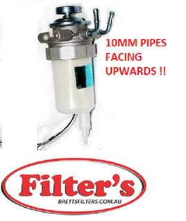 14241.107 WATER FUEL TRAP ASSY  10MM PIPES AND PRIMER IN HEAD  ISUZU TRUCK & BUS PARTS   NPR NPR58 NPR71 NPS71 NQR71