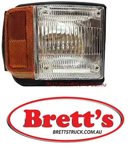 XXX ZZZ 15420.047 RH RIGHT HAND FRONT PARK BLINKER FLASHER PARK REPLACEMENT LAMP SUZU FSR FRR AUS IMPORT LOWER AMBER / CLEAR 1986-1996 3090097-6 1822150550 1822101703 1822101700 213-1513-A 213-1513R-A
