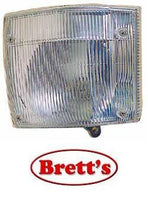 15420.317 LEFT HAND LH FRONT PARK LAMP FOR TOYOTA DYNA 1995- BU100 BU101 BU110  BU212 BU222 BU142  BU212 5/95-12/2002   BU142 5/95-11/2002 DYNA 200,250 15B TOYOTA BU222  BU222R   BU101R  BU100  DYNA 200 Y211 1995-2003