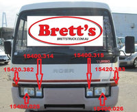 15400.026 LH LEFT HAND HEADLAMP LIGHT  ROSA BUS BE434 1986-1993 IMPORT