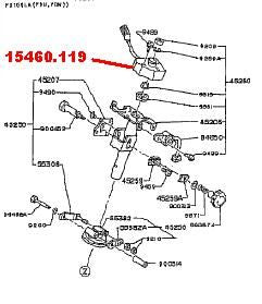 ZZZ 15460.119 COMBO SWITCH  HINO BLINKER FLASHER WIPER SWITCH HINO TRUCK FD16*L FD164L FD166L 1986-1991  FF17*L  FF177L 1986-89 FF19*L FF197L   FG17*L FG177L  FG19*L FG197L 1986-1991 SIM TO 84040-1370 ,840401370, S8404.034, S840401370