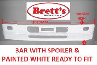 16603.306 FRONT BUMPER BAR  MITSUBISHI  BAR   READY TO FIT   MITSUBISHI FM657 FIGHTER  6D16-1AT2- 7.5L 6D16-2AT7- 7.5L 1995-2003 MITSUBISHI FM657 10/1997- FIGHTER   MITSUBISHI FM677 6D16-2AT7- 7.5L 10/1997-2003