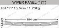 ZZZ 16605.140  FRONT WIPER APROL PANEL Front panel to suit Hino Pro 500 Series 2003-2011 Primed and ready for painting. FG1J FT1 GT1 GT1J GH8J GH1J WIDE  HI93-017A-A0 S764131202 76413-1200 76413-1202