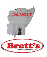 18500.300 WINDSCREEN WASHER BOTTLE AND MOTOR MITSUBISHI  CANTER GUTS  CE1951 SUPREME YCE1951 MK404296  24V 24 VOLT 24VOLT