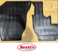 18880.208 FLOOR MAT FXZ FXM FYZ 2008-2024   RUBBER MAT WITH "ISUZU" ISUZU TRUCK FXY77 FXZ77 EURO 4 2008-2011  FXM77 2011- SiTEC II 325- 6UZ1-TZN 9.8L 2011-