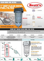 SN 246 SN246 FUEL FILTER HIFI BUY AT BRETTS TRUCK .COM.AU