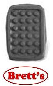 15775.103 PEDAL PAD CLUTCH OR BRAKE DAIHATSU DELTA   V12 B 3.0L 1977-1984 V107 4Y 2.2L 1984-2000 V108 4Y 2.2L 1984-2000 V109 4Y 2.2L 1984-2000 V118 14B 3.7L 1984-2000 V119 14B 3.7L 1984-2000 V138 1KD-FTV 3.0L 2002-2005