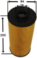 FE0019 FUEL FILTER  4679981, 8980742880, 8981354620, Baldwin PF7984, Donaldson P502424, Fleetguard FF269, SF-Filter SK3022, Wix 33740