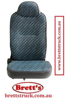 SEAT205 Drivers Seat to suit Isuzu NLR, NKR, NPR and NQR models 1994 to 2008. Seat covering is made from vinyl.   NPR58 NPR66  NPR70 NPR71 NPR75  NPS66  NPS71 NPS75  NQR70 NQR75