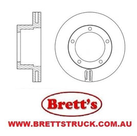RN1479V DISC ROTOR FRONT BB50 COASTER  REMSA 6128910  ROADHOUSE 6128910  FOR TOYOTA 4351236171  WOKINGD 6128910 , BDR60499 , 07300-435 , BR21215 , RN1479 , BR0639F PROTEX DBA DBA771 , RDA771 , DR771 , BDR60499EL ,