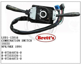 15460.218 ISUZU COMBINATION BLINKER WIPER EXHAUST BRAKE + NO AIR BAG OPTION SWITCH ISUZU 18V4711 81040.115 84040.015 8970712151 8971703930 8972878840 8972878841 8972878842 8972878920 8972878922 8973640760 8973835190 WANO 2V4711