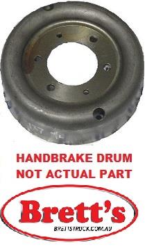 11540.201 HANDBRAKE DRUM    MC862229 , 43512.542 DIESEL , 3G2002 WANO , CE1181 YCE1181 SUPREME ,  MITSUBISHI FUSO ROSA BUS BE649 2001-2007  BE64D 2007-2011  BE64D 2012-2020