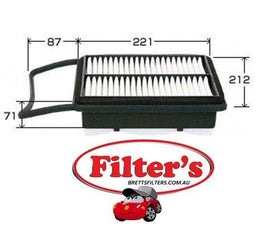 SA 8727 SA8727 AIR FILTER HIFI FOR MAZDA TITAN LHR85A, TITAN LLS85, TITAN LMR82, TITAN LMR85,