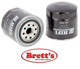 SO 7076 SO7076 OIL FILTER MAHLE OC1420, MAHLE OC288, MANN & HUMMEL W92015, MANN & HUMMEL W92016, MANN & HUMMEL W92045, MILEGUARD MO2, MOPAR MO899,