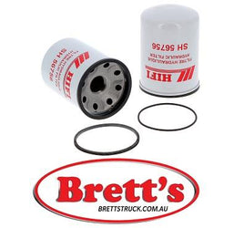 SH 56756 SH56756 HYD HYDRAULIC FILTER MANITOWOC 83006693 MANN & HUMMEL WD13003X MDF MDH6326 MDF MDH6794 MDF MDH9026 MOOG 07160175 PALL HC7500SUN4H PRO-FILTERS DH1662 PTI F4E050HCB ROTOBEC 0669286 RUSTON-BUCYRUS 1082757