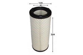 A0394OUT AIR FILTER OUTER ENGINAIRE 25E1 25-E1 EGA-2.5-E1 2.5E1 2.5-E1 replacement filters BALDWIN RS3988  CARQUEST 88489 CARQUEST 93266 HASTINGS AF2310 LUBER-FINER LAF8143