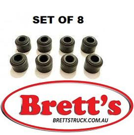 13108.016 VALVE STEM SEAL SET OF 8 MAZDA  WHF5T 2000- TITAN 4.0L TF 4.0L 2000- WELAT 1984- TITAN SL 3.5L 1984-1995 WEFAT 1984- TITAN HA 3.0L 1984-