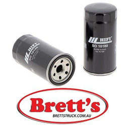 SO 10180 SO10180 OIL FILTER Baldwin BT40034, HIFI-FILTER SO10175, HYSTER 4090340, HYSTER 8815414, INTELLA 0585464, NACCO 8815414