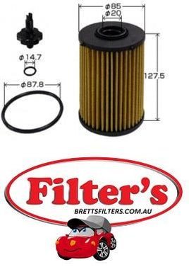 OE0163 OIL FILTER FOR HINO DUTRO TRUCKS FILONG-FILTER FOH90044 HINO 1560178140 LM-FILTERS LMH6615 Sakura EO13070 Sakura EO13070XPL Toyota 1560178140