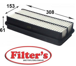 SA 8195 SA8195 AIR FILTER HIFI BUY AT BRETTS TRUCK .COM.AU 17801-27010 1780127010 NITTO 4TP1047 — FILTER, AIR NITTO 4TP1037 — FILTER, AIR