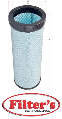 A289IN AIR FILTER INNER NISSAN DIESEL UD NISSAN 16546NY01A 16546-NY01A , SAKURA A61550M , A61550 , A-61550M , A61550M FA61550M ,FA-61550M A22289IN P846190