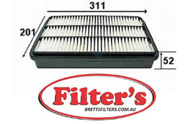 A24523 AIR FILTER AZUMIA24523 GM97035303 ISUZU5-87610-027-0 ISUZU8-9703530-3 ISUZU8-97035303-0 ISUZU8-97064558-0 KOMATSUZA8-970-353-030 MANNC3145 SAKURAA1513 WIX46006