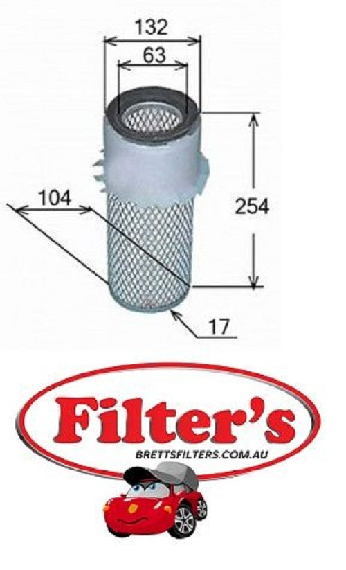 SA10385K AIR FILTER OUTER RICHIER 556012197 RICO-EUROPE RA2020 Rotary ...