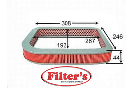 SA49 AIR FILTER HIFI AMC HA888 BLUE-PRINT ADH22218 COOPERS AG1076 CROSLAND 9202 DANIEL-DOYEN DAF3408 HENGST E764L IMPREFIL IA4418 JAPANPARTS FA418S JAPKO 20418