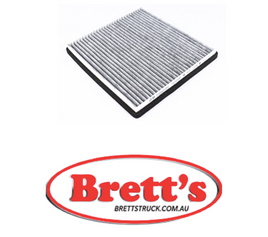 AC0209C CABIN AIR FILTER HOLDEN BARINA SPARK AC0209 95947238 95215156 CAC-65220 BARINA SPARK MJ SERIES LMU B12D 4 CYLINDER 1.2L PETROL 2010-ON  WACF0171