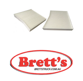 AC1511 CABIN AIR FILTER FOR TOYOTA Hiace Cabin Aug 04~May 12 2.50 L KDH222R 2KD-FTV  Cabin Jan 05~ 2.50 L KDH222L 2KD-FTV