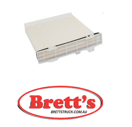 AC3504 CABIN AIR FILTER FOR MITSUBISHI 7803A028 MITSUBISHI MR500058 MITSUBISHI XR500058 MITSUBISHI XR500058D