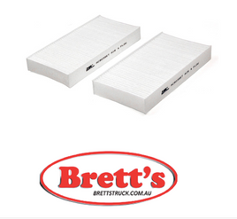 SC8050KIT CABIN AIR FILTER SAKURA CA1601 , CA-1601 , CAC1601 , CAC1601-S , CAC-1601-S SAKURA CA1601S , CA-1601-S ,CA1601-S , CA-1601S SF-FILTER SKL47091SET TECNOCAR E421 TEHO 29065 UFI 5310800 WEGA AKX35181 WIX 24817