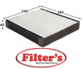 SC 8091 SC8091 CABIN AIR FILTER HIFI BUY AT BRETTS TRUCK .COM.AU