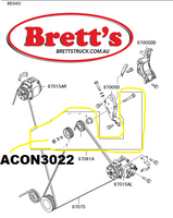 SPEC ACON3022 AIR CON IDLER PULLEY MITSUBISHI FUSO  ROSA BUS BE64D 2008- ME225884 26AHI2670 MB878243 MB630834