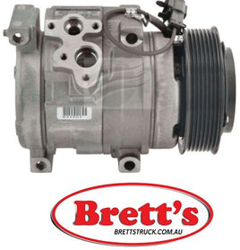ACON3151  COMPRRESSOR AIR CON A/C AIR  FUSO 13221.015, 3V1206, 447160-1310, 447160-1312, 447280-0890, 447280-0891, 53V3513, CM5802, CXD6418, MK582684, ML11-ACC1, PMIT09