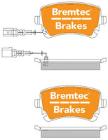 PN0330W  DISC PAD SET   REAR KIT   AUDI A4 AUDI A6 AUDI A8 AUDI RS4